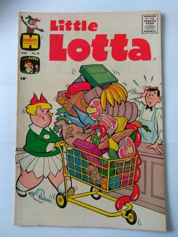 HARVEY COMICS LITTLE LOTTA VOL 1 NO 28 June 1960
