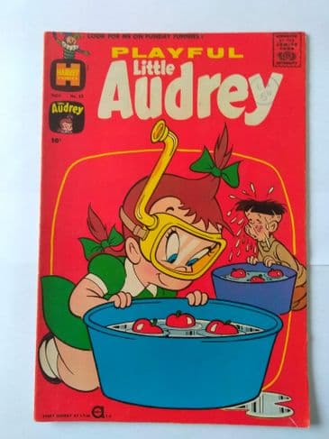 HARVEY COMICS PLAYFUL LITTLE AUDREY VOL 1 NO 22 NOV 1960.