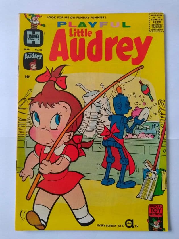 HARVEY COMICS PLAYFUL LITTLE AUDREY VOL 1 NO 26 March 1961.