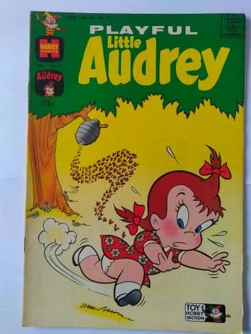 HARVEY COMICS PLAYFUL LITTLE AUDREY  VOL 1  NO 37 FEN 1962.