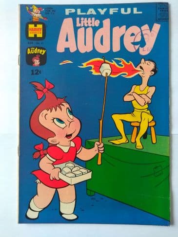 HARVEY COMICS PLAYFUL LITTLE AUDREY  VOL 1  NO 41 AUG 1962.