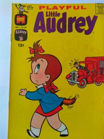HARVEY COMICS PLAYFUL LITTLE AUDREY  VOL 1  NO 43 DEC 1962