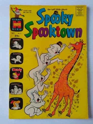HARVEY COMICS SPOOKY SPOOKTOWN VOL 1 NO 2 SEPT 1962.