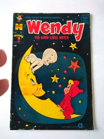 HARVEY COMICS WENDY THE GOOD LITTLE WITCH VOL 1 NO 1 August 1960.
