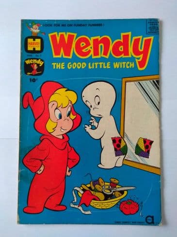 HARVEY COMICS WENDY THE GOOD LITTLE WITCH VOL 1  NO 7 August 1961.