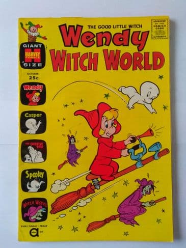 HARVEY COMICS WENDY WITCH WORLD VOL 1 NO 1 OCT 1962.