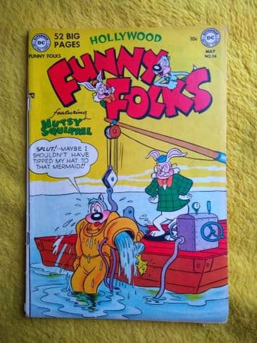 HOLLYWOOD FUNNY FOLKS NO 34 May 1951