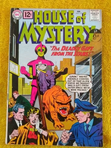 HOUSE OF MYSTERY  NO 119  February 1962