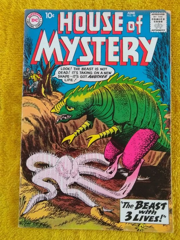 HOUSE OF MYSTERY NO 99  June 1960