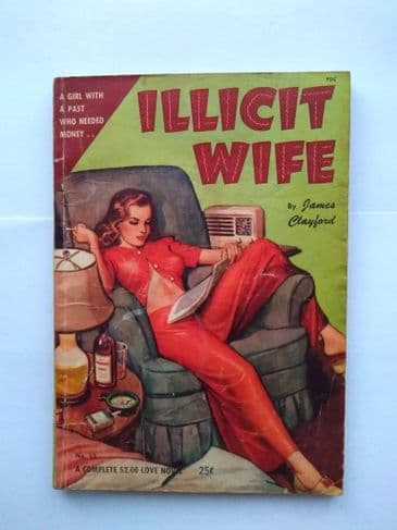 ILLICIT WIFE by James Clayford (Peggy Gaddis ) (No.15) (Paperback )