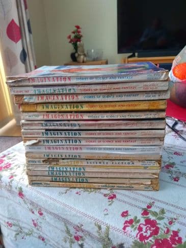 IMAGINATION. STORIES OF SCIENCE AND FANTASY. (BUNDLE) (15 COPIES)   (PAPERBACK)