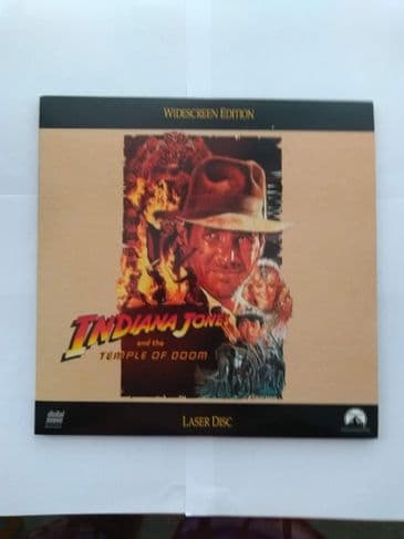 INDIANA JONES & THE TEMPLE OF DOOM (LASER DISC)