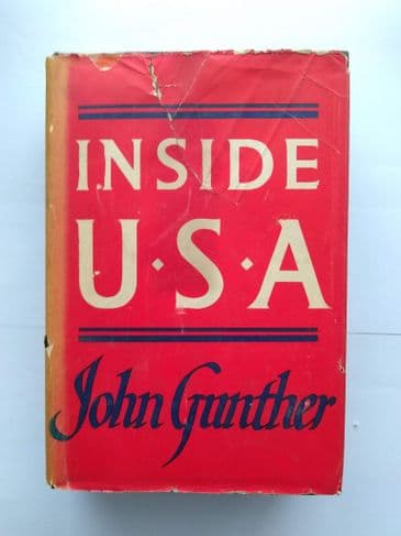 INSIDE USA by John GUNTHER (Hardcover)
