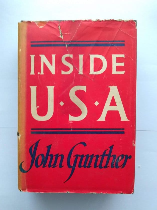 INSIDE USA by John Gunther (Hardcover)