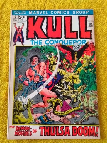 KULL THE CONQUEROR NO 3 July 1972