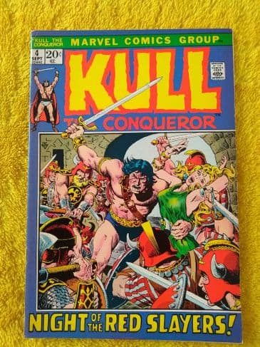 KULL THE CONQUEROR NO 4 September 1972