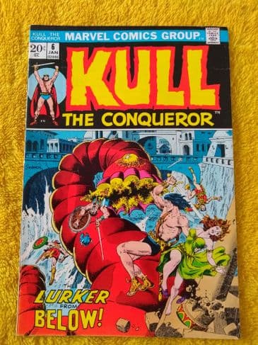 KULL THE CONQUEROR NO 6 January 1973