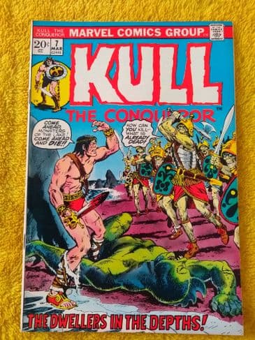 KULL THE CONQUEROR NO 7 March 1973