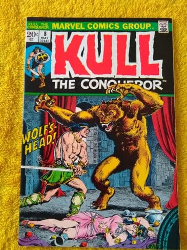 KULL THE CONQUEROR NO 8 May 1973