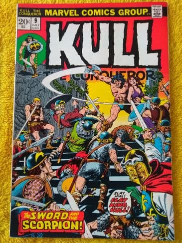 KULL THE CONQUEROR NO 9 July 1973