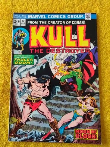 KULL THE DESTROYER NO 12 February 1974.
