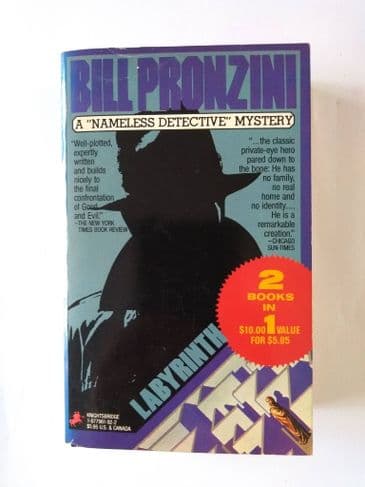 LABYRINTH/BONES  BY BILL PRONZINI  (PAPERBACK)