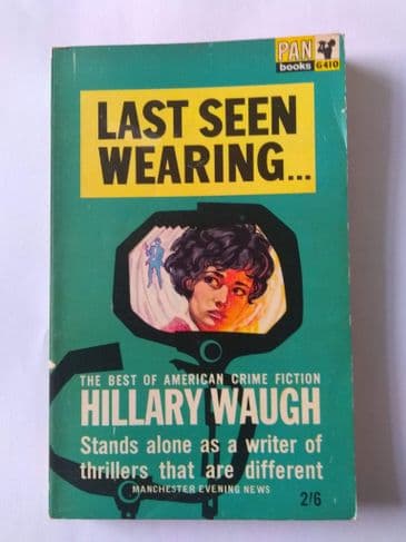 LAST SEEN WEARING by HILLARY Waugh (G410)  (Paperback)