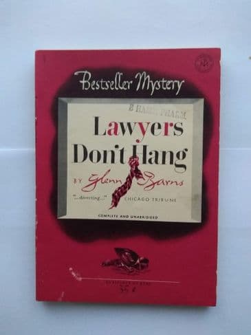 LAWYERS DON'T HANG by Glenn Barns (B175 ) (Paperback )