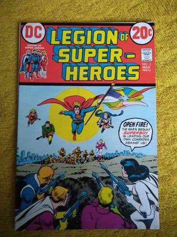 LEGION OF SUPER-HEROES NO 2  March 1973.