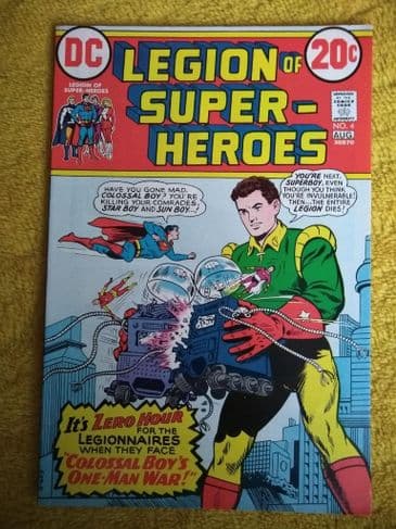 LEGION OF SUPER-HEROES NO 4 July 1973