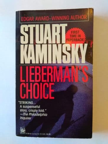 LEIBERMAN'S CHOICE BY STUART KAMINSKY (PAPERBACK)