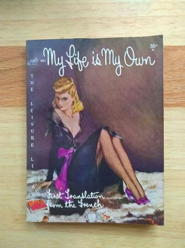 LEISURE LIBRARY: MY LIFE IS MY OWN by Jules JEAN MORAC (NO 1 ) (Paperback )