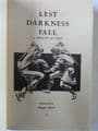 LEST DARKNESS FALL by L SPRAGUE DE CAMP (Hardcover)