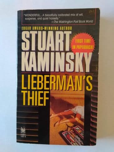 LIEBERMAN'S  THIEF BY STUART KAMINSKY  (PAPERBACK)