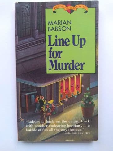 LINE UP FOR MURDER BY MARIAN BABSON  (PAPERBACK)