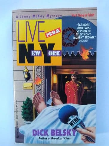 LIVE FROM NEW YORK BY DICK BELSKY. (PAPERBACK)