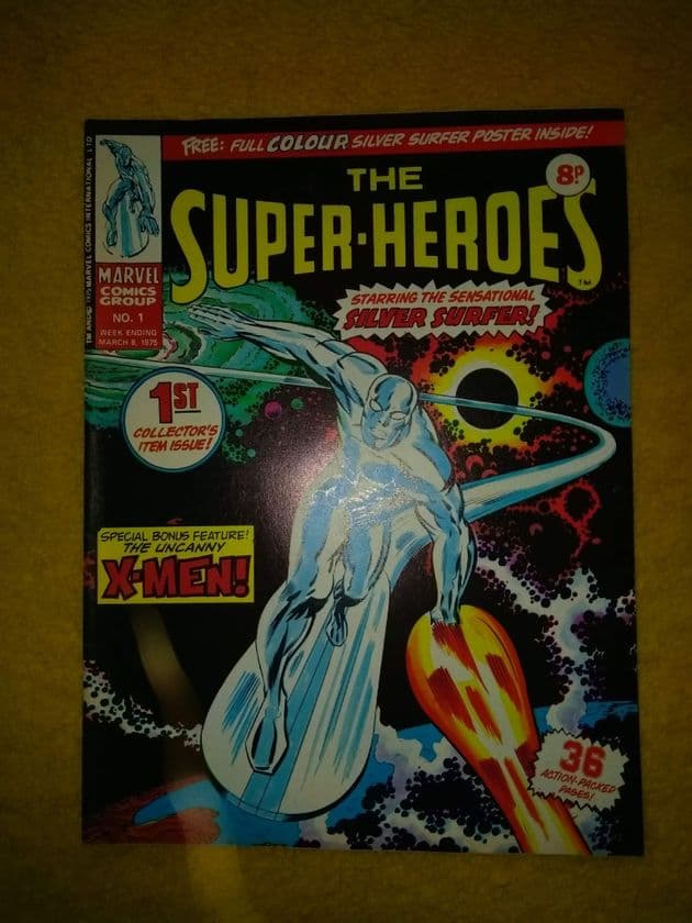 MARVEL THE SUPER-HEROES NO 1  March 8TH 1975