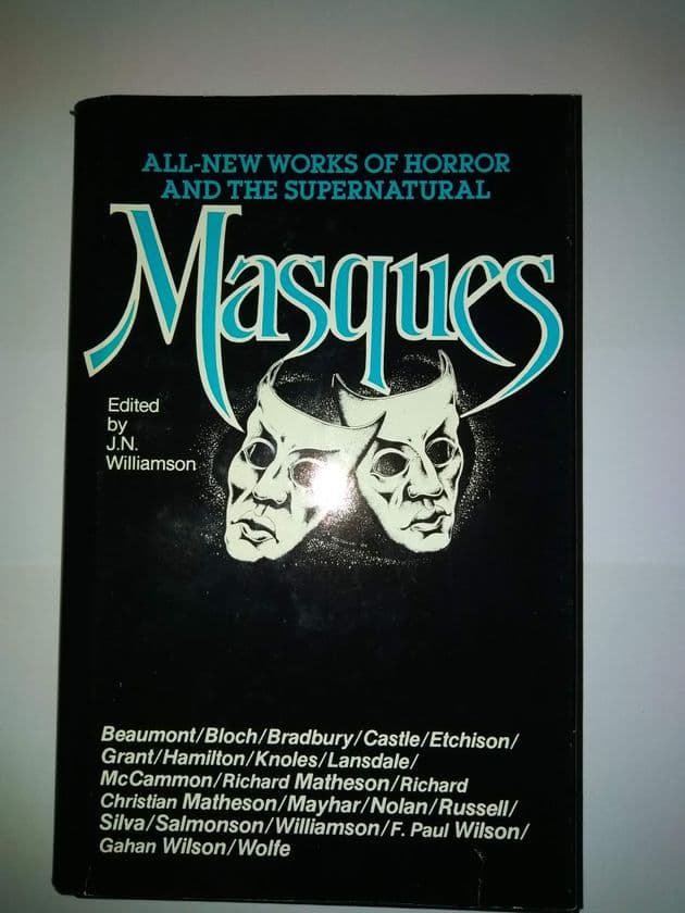 MASQUES EDITED BY J N WILLIAMSON HARDBACK