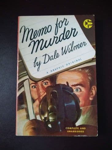 MEMO FOR MURDER by DALE WILMER ( NO 29) (Paperback)