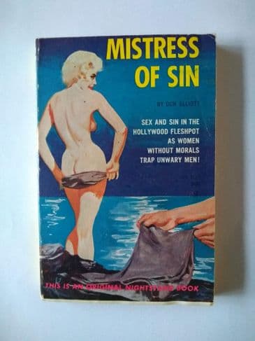 MISTRESS OF SIN by DON ELLIOTT (Robert Silverberg) (Paperback)