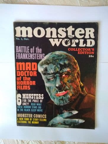 MONSTER WORLD NO 1 November 1964