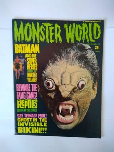 MONSTER WORLD NO 10 September 1966