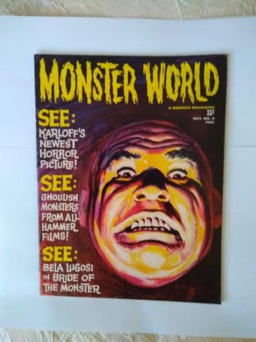 MONSTER WORLD NO 5 October 1965