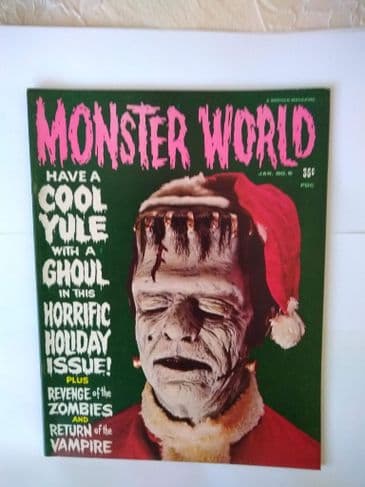 MONSTER WORLD NO 6 January 1966