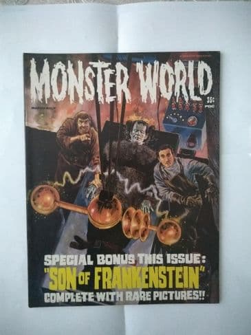 MONSTER WORLD NO 7 March 1966