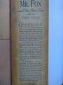 MR FOX AND OTHER FERAL TALES BY NORMAN PARTRIDGE. (SIGNED LIMITED EDITION H/BACK)