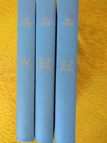 MS TREE'S THRILLING DETECTIVE ADVENTURES (3 VOLUMES) NO'S 1 -40
