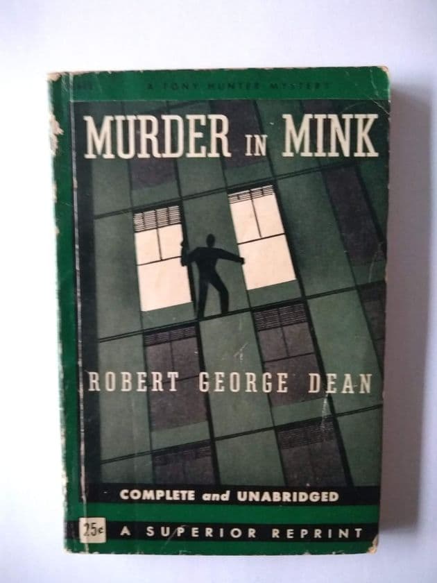 MURDER IN MINK by Robert George Dean  (Paperback)