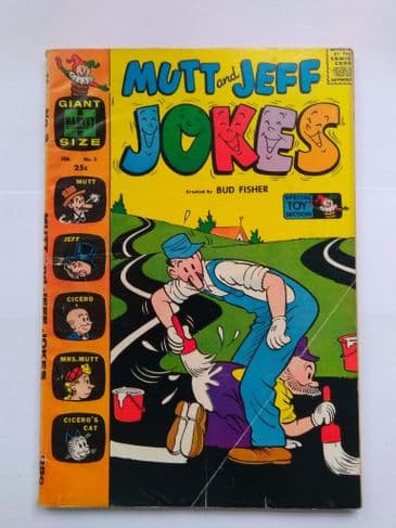MUTT & Jeff JOKES CREATED by BUD Fisher VOL 1 NO 3 FEB 1961
