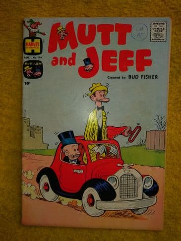 MUTT & Jeff  NO 119  August 1960
